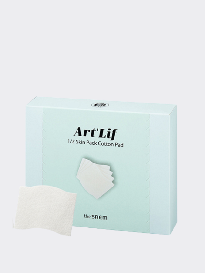Хлопковые пэды THE SAEM Art'Lif 1/2 Skin Pack Cotton Pad