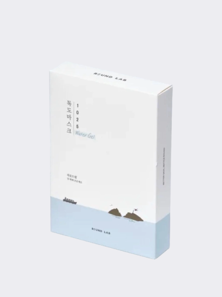 Набор глубокоувлажняющих тканевых масок с морской водой Round Lab 1025 Dokdo Hydrating Water Gel Mask Sheet