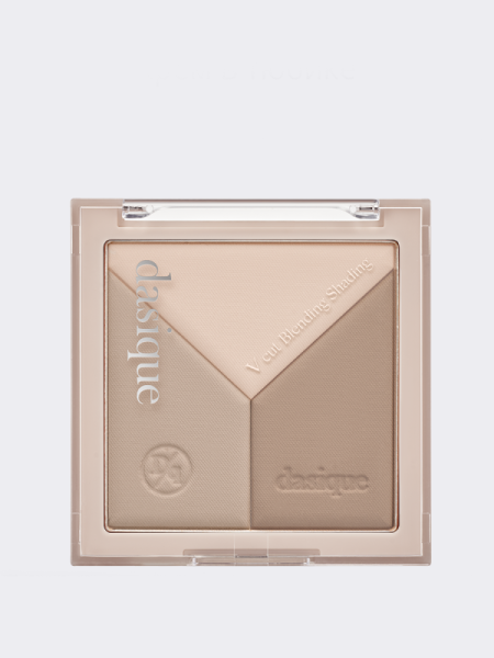 Сухая палетка-корректор для контуринга в холодных оттенках Dasique V Cut Blending Shading #02 Cool Blending