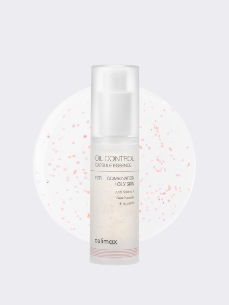 Себорегулирующая капсульная эссенция с ниацинамидом Celimax Oil Control Capsule Essence