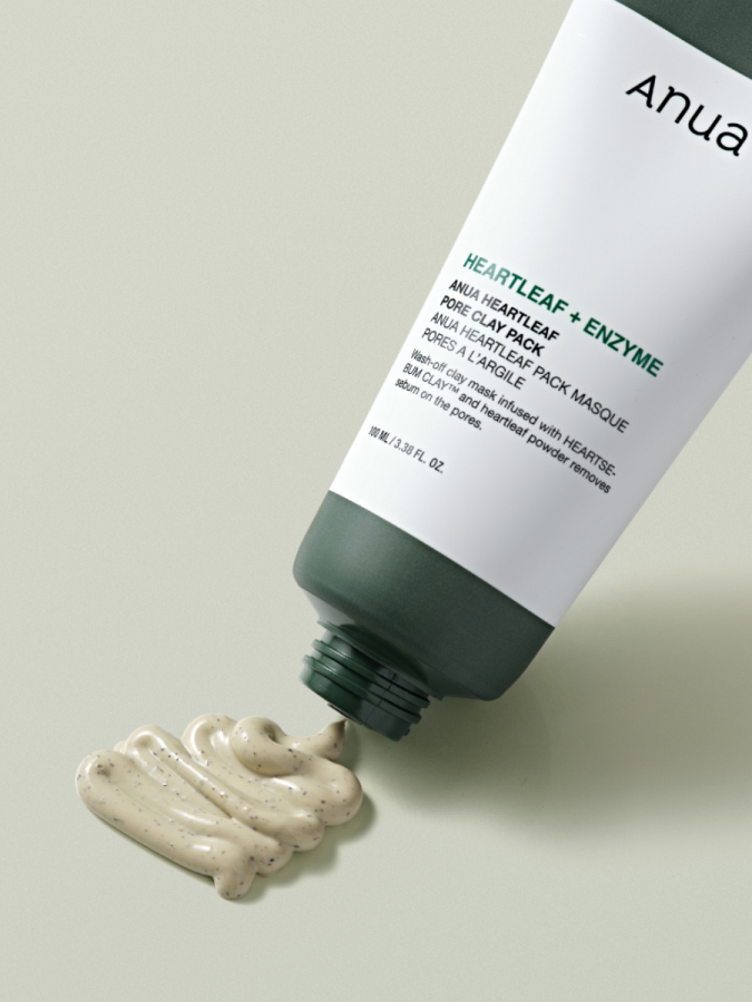 Очищающая глиняная маска с экстрактом хауттюйнии ANUA Heartleaf Pore Clay Pack