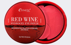 Гидрогелевые патчи для век с красным вином ESTHETIC HOUSE Red Wine Hydrogel EyePatch