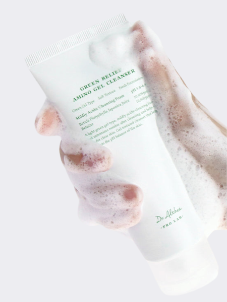 Гелевая пенка для умывания с аминокислотами Dr.Althea Green Relief Amino Gel Cleanser Гелевая пенка для умывания с аминокислотами Dr.Althea Green Relief Amino Gel Cleanser