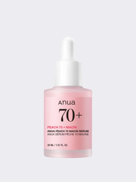 Тонизирующая сыворотка для лица с экстрактом персика и ниацинамидом ANUA Peach 70% Niacin Serum Тонизирующая сыворотка для лица с экстрактом персика и ниацинамидом ANUA Peach 70% Niacin Serum