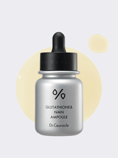 Осветляющая ампульная сыворотка для сияния кожи с глутатионом Dr.Ceuracle Glutathione & NMN Ampoule