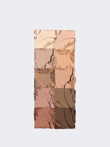 Набор матовых теней для век в коричневых оттенках  глаз rom&nd Better Than Palette Dual Brush Set 05 Shade And Shadow Garden