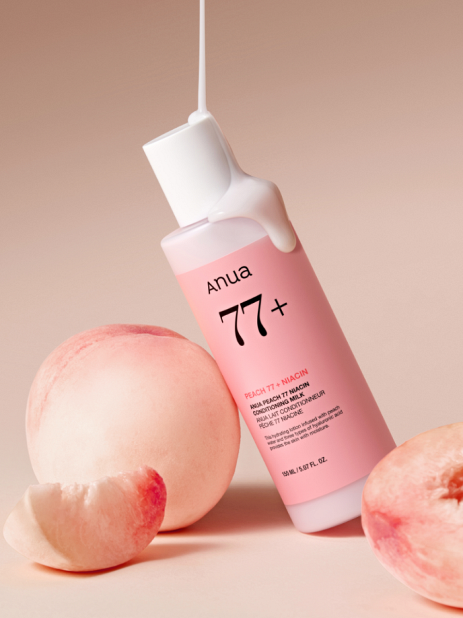 Молочко-эмульсия для лица с экстрактом персика и ниацинамидом ANUA Peach 77% Niacin Conditioning Milk