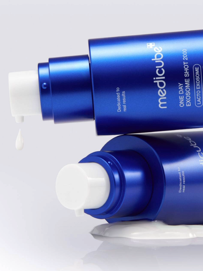 Выравнивающая сыворотка со спикулами и экзосомами Medicube One Day Exosome Shot Pore Serum 2000