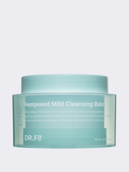 Очищающий гидрофильный бальзам с семенами конопли DR.F5  Hempseed mild cleansing Balm