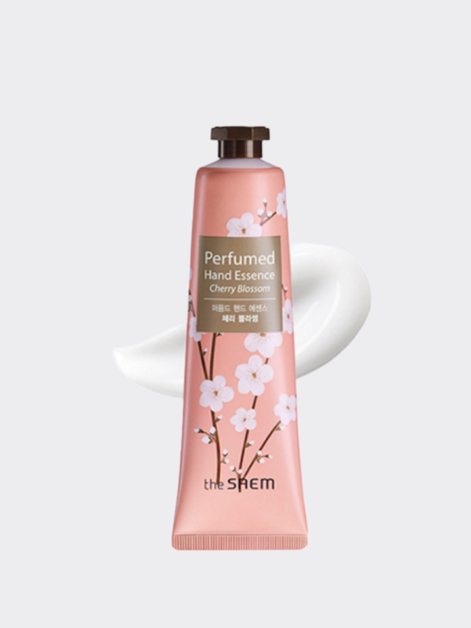 Насыщенный крем для рук с ароматом вишневых цветов The Saem Perfumed Hand Cream Cherry Blossom