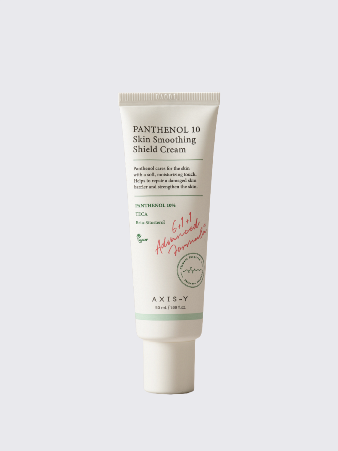 Успокаивающий крем с пантенолом и экстрактом центеллы AXIS-Y Panthenol 10 Skin Smoothing Shield Cream