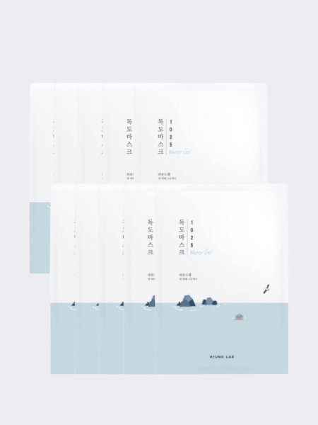 Набор глубокоувлажняющих тканевых масок с морской водой Round Lab 1025 Dokdo Hydrating Water Gel Mask Sheet Набор глубокоувлажняющих тканевых масок с морской водой Round Lab 1025 Dokdo Hydrating Water Gel Mask Sheet