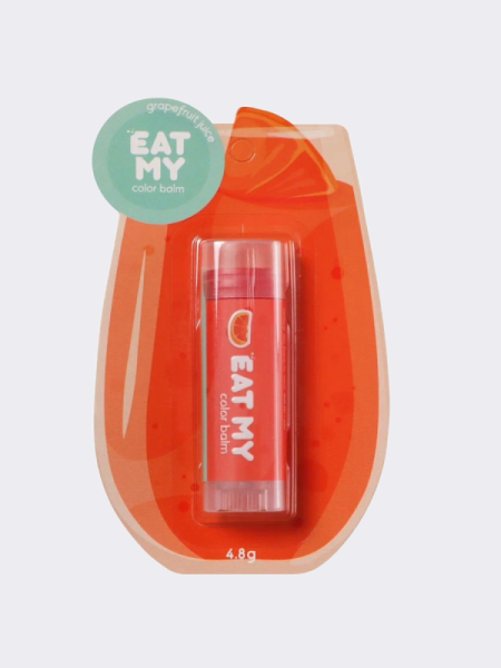 Оттеночный бальзам для губ "Грейпфрутовый фреш" EAT MY Color Balm Grapefruit Juice