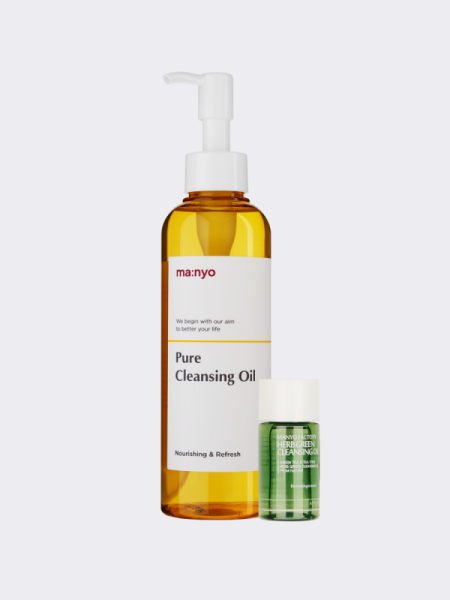 Набор гидрофильных масел Ma:nyo Pure + Herb Cleansing Oil Set Набор гидрофильных масел Ma:nyo Pure + Herb Cleansing Oil Set