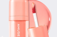 Глянцевый пигмент для губ с охлаждающим эффектом AMUSE Bebe Tint 05 Nude Pumpkin