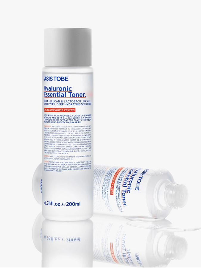 Насыщенный увлажняющий тонер для лица с гиалуроновой кислотой ASIS-TOBE Hyaluronic Essential Toner