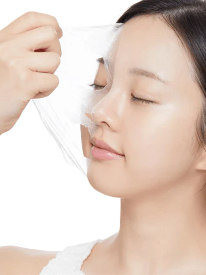 Увлажняющая ночная маска-плёнка с ПДРН для сияния кожи VT PDRN Glow Lock Mask