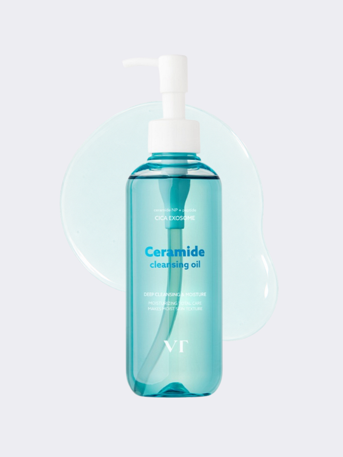 Мягкое гидрофильное масло с керамидами VT Ceramide Aqua Cleansing Oil
