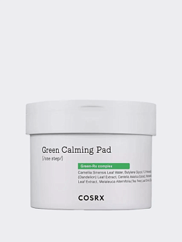 Успокаивающие пэды для чувствительной кожи COSRX One Step Green Calming Pad
