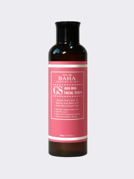 Тоник-эксфолиант с кислотами для проблемной кожи Cos de Baha AHA/BHA GS Toner Тоник-эксфолиант с кислотами для проблемной кожи Cos de Baha AHA/BHA GS Toner