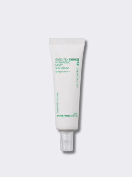 Солнцезащитный флюид с экстрактом зеленого чая TRAVEL innisfree Green Tea Hyaluronic Moist Sun Serum SPF50+ PA++++ Солнцезащитный флюид с экстрактом зеленого чая TRAVEL innisfree Green Tea Hyaluronic Moist Sun Serum SPF50+ PA++++