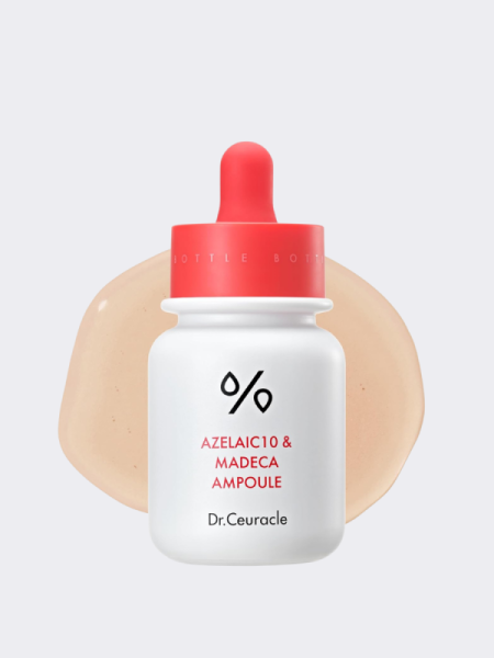 Противовоспалительная ампульная сыворотка с азелаиновой кислотой Dr.Ceuracle Azelaic10 & Madeca Ampoule