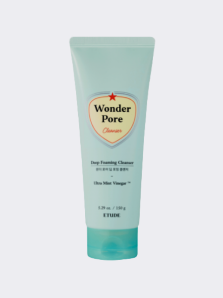 Очищающая пенка для умывания и глубокого очищения пор Etude House Wonder Pore Cleanser Очищающая пенка для умывания и глубокого очищения пор Etude House Wonder Pore Cleanser