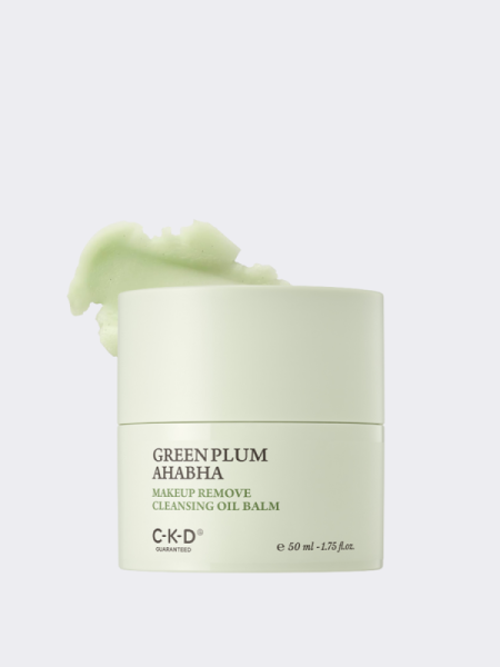 Очищающий гидрофильный бальзам с экстрактом сливы и кислотами CKD Greenplum АНА ВНА Cleansing Oil Balm