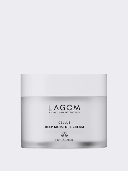 Интенсивный увлажняющий крем для лица с растительными экстрактами LAGOM Cellus Deep Moisture Cream Интенсивный увлажняющий крем для лица с растительными экстрактами LAGOM Cellus Deep Moisture Cream