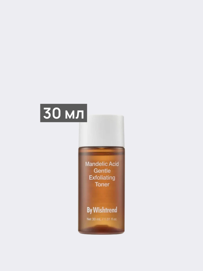 Пилинг-тонер на основе миндальной кислоты By Wishtrend Mandelic Acid Gentle Exfoliating Toner