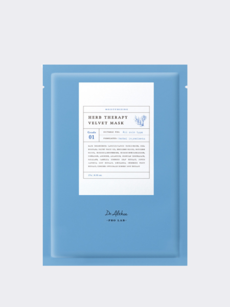 Увлажняющая тканевая маска для лица с травяными экстрактами Dr.Althea Herb Therapy Velvet Mask