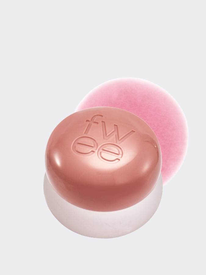 Оттеночное суфле для губ и щёк fwee Lip&Cheek Blurry Pudding Pot ND01 Oh!