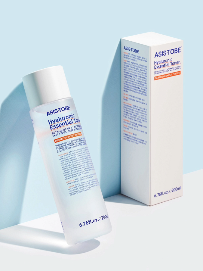 Насыщенный увлажняющий тонер для лица с гиалуроновой кислотой ASIS-TOBE Hyaluronic Essential Toner