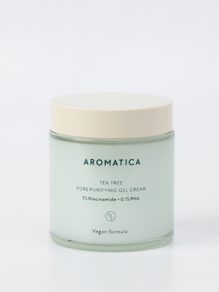 Легкий гель-крем для проблемной кожи AROMATICA Tea Tree Pore Purifying Gel Cream Легкий гель-крем для проблемной кожи AROMATICA Tea Tree Pore Purifying Gel Cream