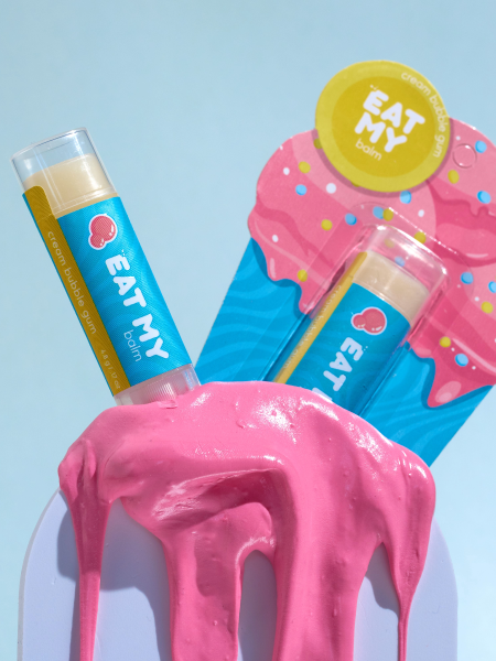 Бальзам для губ с ароматом сливочного бабл-гама EAT MY BALM Cream Bubble Gum
