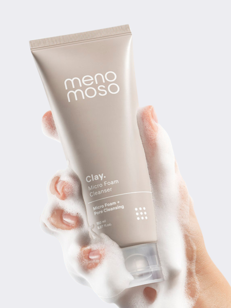 Глубокоочищающая пенка для умывания с белой глиной MENOMOSO Clay Micro Foam Cleanser Глубокоочищающая пенка для умывания с белой глиной MENOMOSO Clay Micro Foam Cleanser