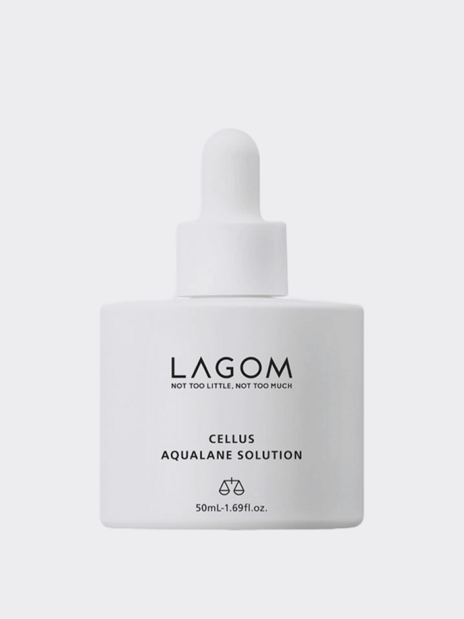 Питательная сыворотка с ферментированным скваланом LAGOM Cellus Aqualane Solution