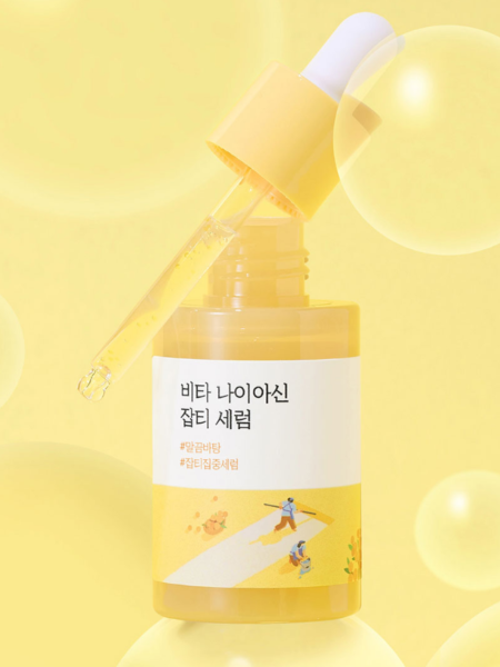 Осветляющая сыворотка с ниацинамидом Round Lab Vita Niacinamide Dark Spot Serum