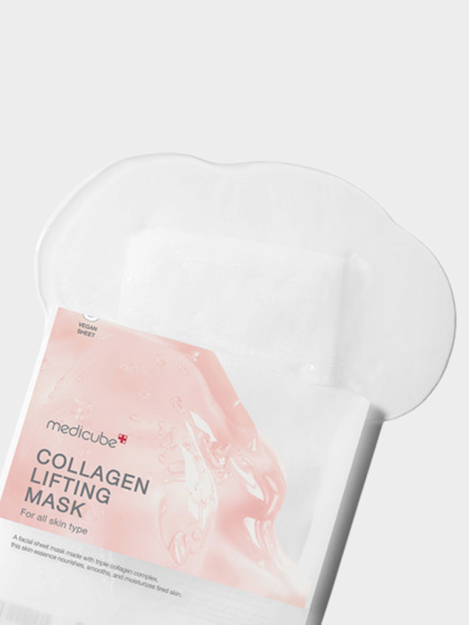 Разглаживающая тканевая маска с коллагеном Medicube Collagen Lifting Mask
