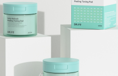 Отшелушивающие слабокислотные тонер-пэды для лица DR.F5 Daily Refresh Peeling Toning Pad