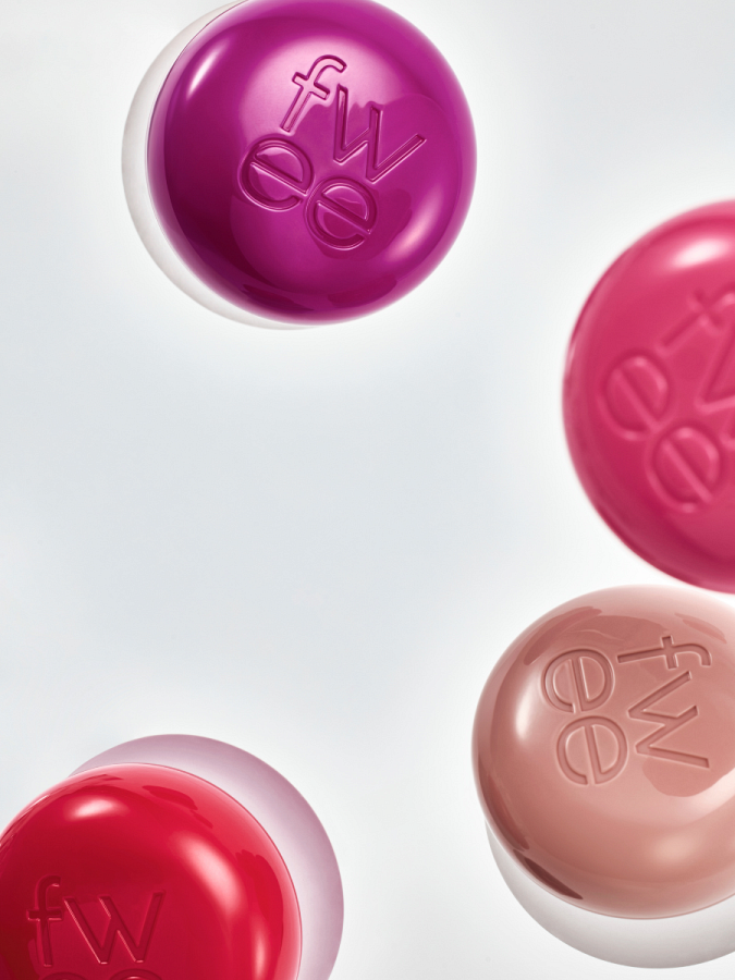 Оттеночное суфле для губ и щёк fwee Lip&Cheek Blurry Pudding Pot PK02 Skirt