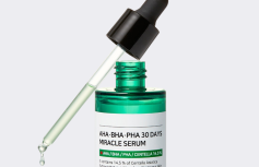 Успокаивающая сыворотка с тремя видами кислот и центеллой Some By Mi AHA BHA PHA 30 Days Miracle Serum