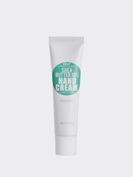 Питательный крем для рук с маслом ши и ароматом цветов Derma Factory Shea Butter 10% Hand Cream Classy Garden Питательный крем для рук с маслом ши и ароматом цветов Derma Factory Shea Butter 10% Hand Cream Classy Garden