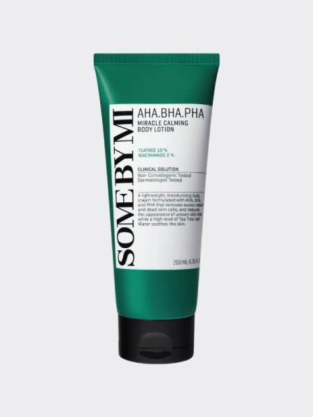 Успокаивающий лосьон для тела с кислотами Some By Mi AHA BHA PHA Calming Body Lotion
