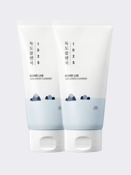 Набор мягких пенок для умывания с морской водой Round Lab 1025 Dokdo Сleanser
