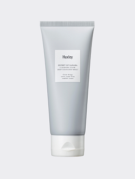 Пенка для умывания с растительными экстрактами Huxley Secret of Sahara Cleansing Foam Be Clean Be Moist