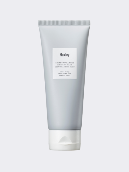 Пенка для умывания с растительными экстрактами Huxley Secret of Sahara Cleansing Foam Be Clean Be Moist