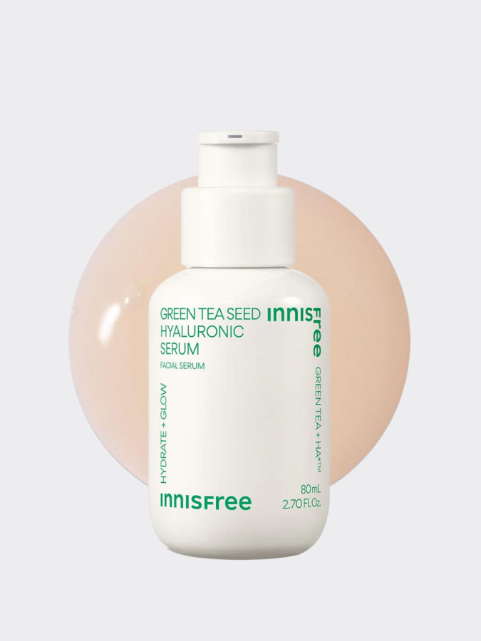 Освежающая сыворотка с экстрактом зеленого чая и гиалуроновой кислотой innisfree Green Tea Seed Hyaluronic Serum