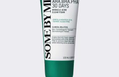 Пенка для проблемной кожи с кислотами Some By Mi AHA-BHA-PHA 30 Days Miracle Acne Clear Foam