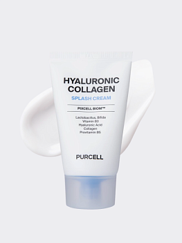 Лёгкий увлажняющий крем с низкомолекулярной гиалуроновой кислотой PURCELL Pixcell Biom Hyaluronic Collagen Splash Cream